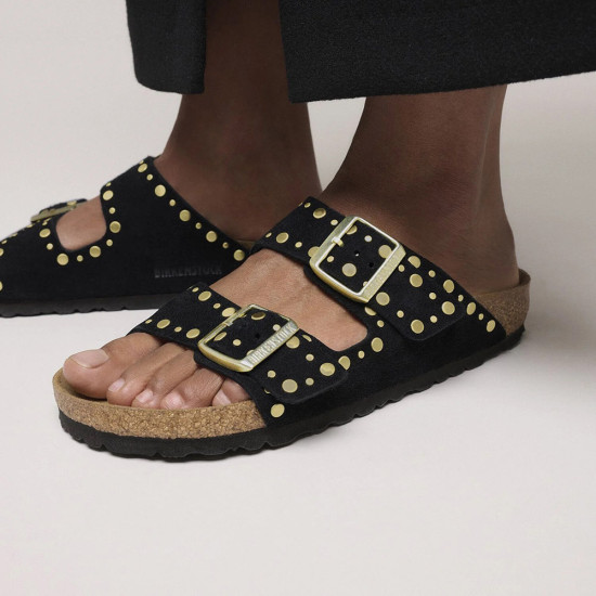 Birkenstock Arizona Rivet Suede Leather